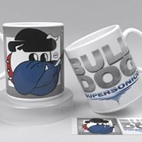 Taza Bulldog Supersonico